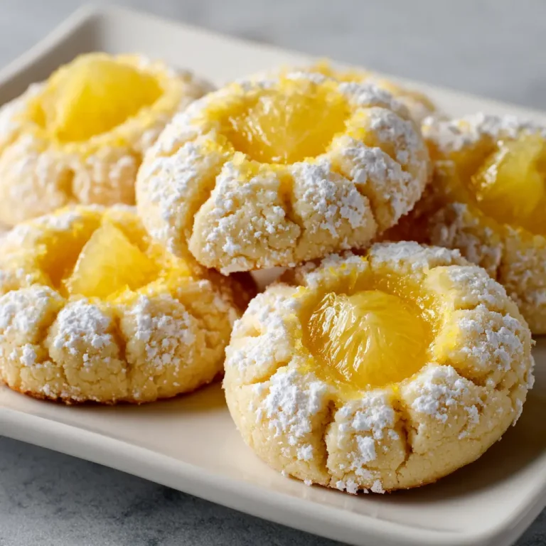 Lemon Thumbprint Cookies recipe