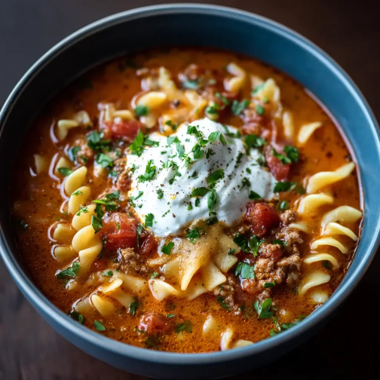 lasagna soup recipe