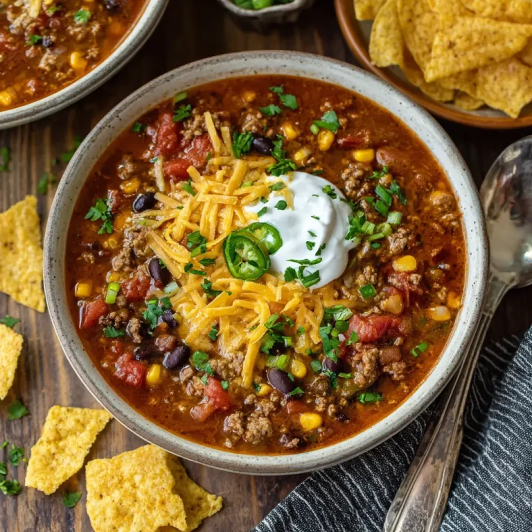 taco soup recipe