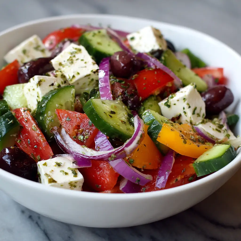 Healthy Greek Salad Recipe