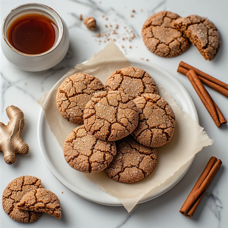 ginger molasses cookies